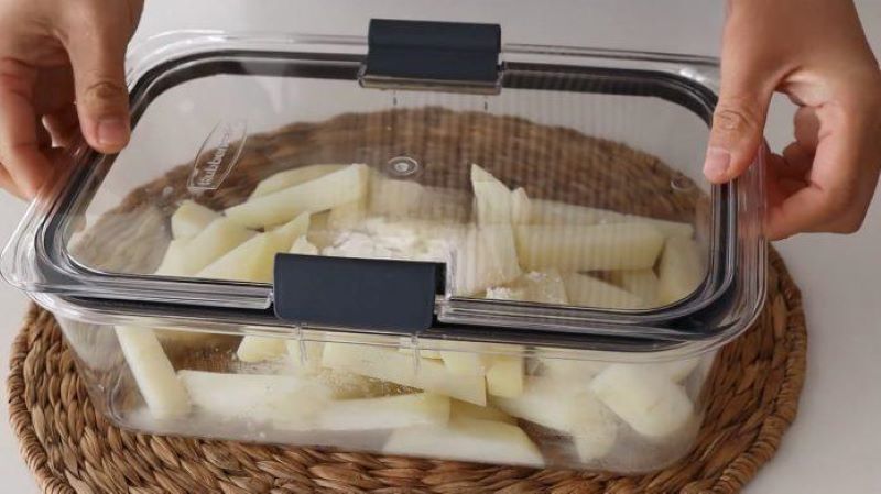cách bảo quản khoai tây chiên trong tủ lạnh