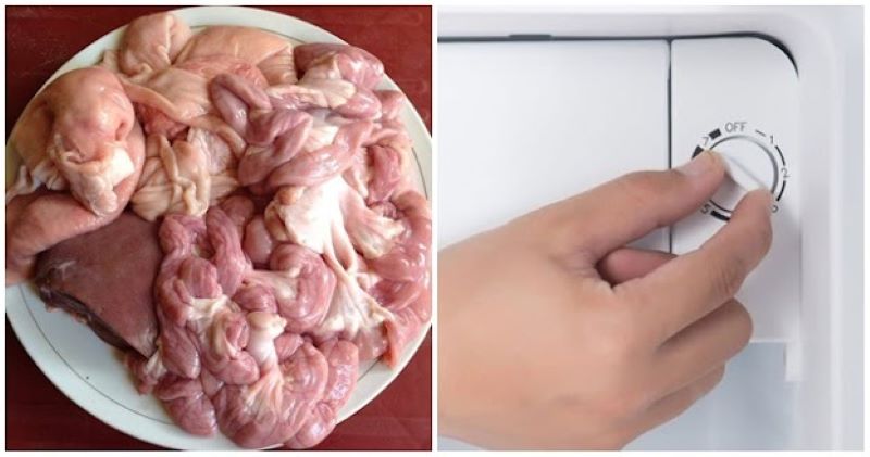 cách bảo quản lòng lợn sống trong tủ lạnh